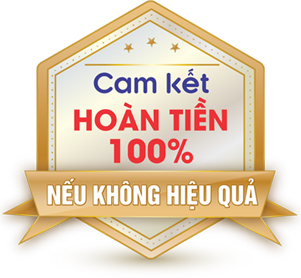 Cam kết hoàn tiền 100%